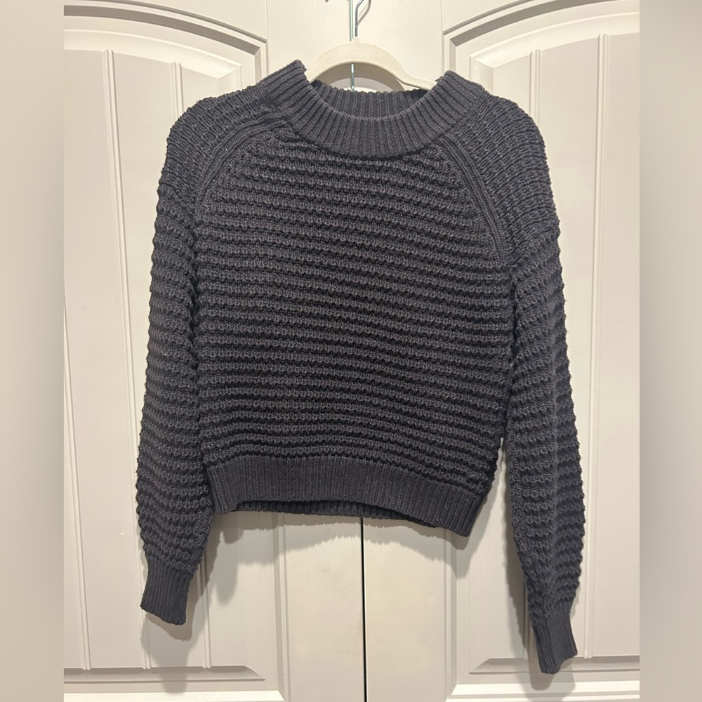 Gray sweater